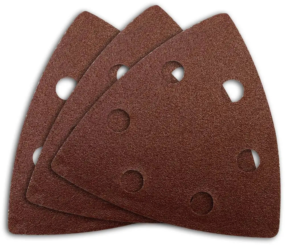 Komplet delta brusnega papirja 93x93 mm, 6-delni (K100/120/180)