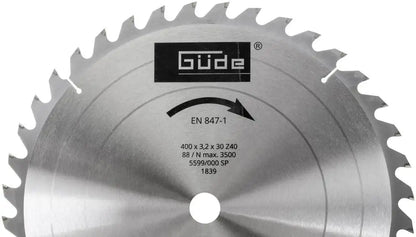 Žagin list za drva HM 400x30x3,2x40Z – slika 2