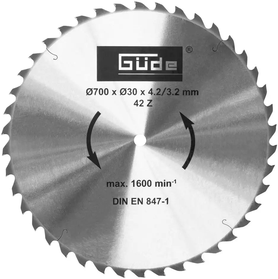 Žagin list za drva HM 700x30x42Z/N