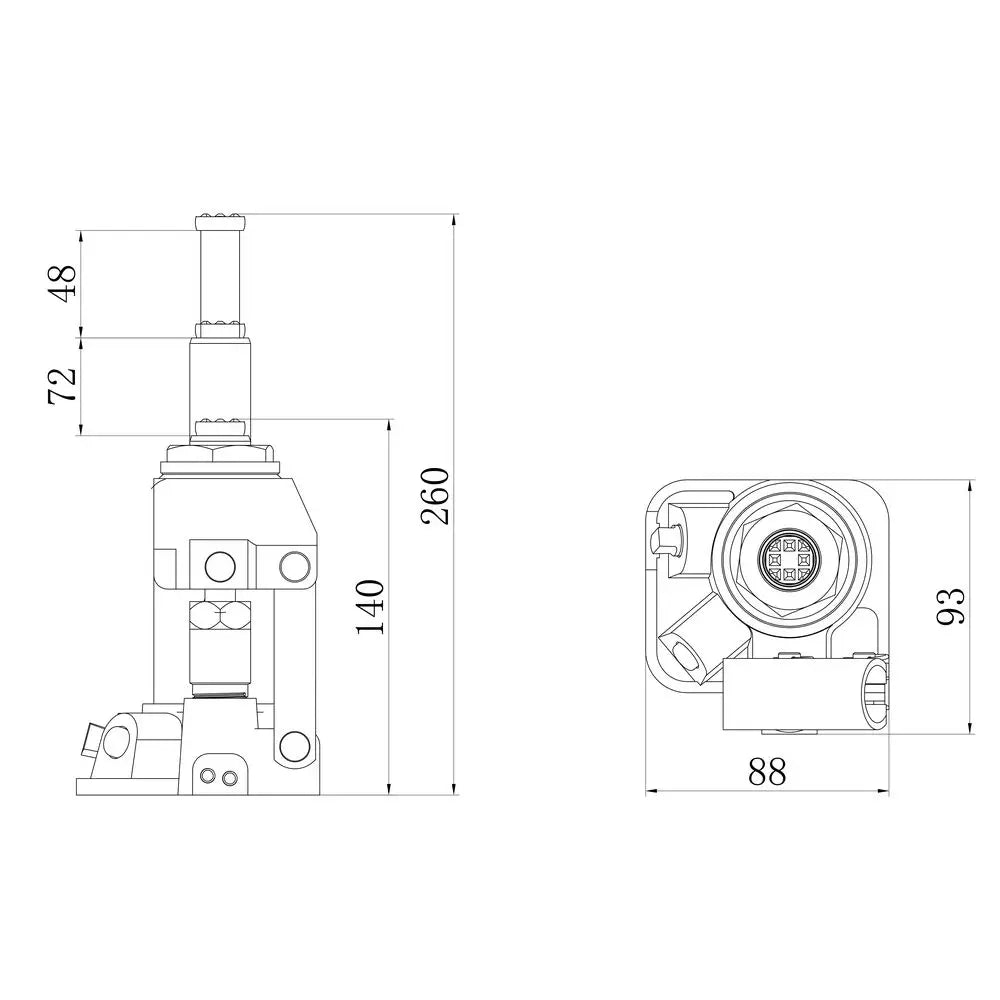 Steblasta dvigalka GSH 2T – slika 5