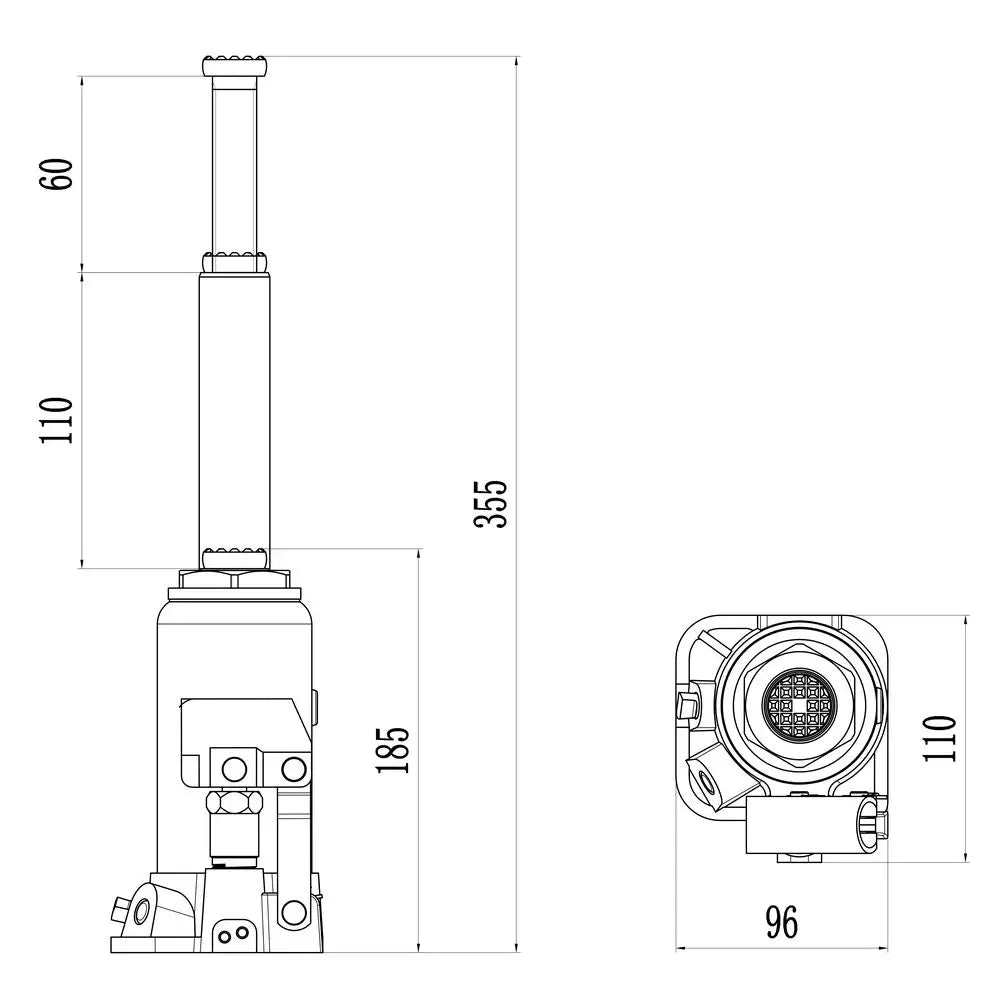Steblasta dvigalka GSH 5T – slika 5