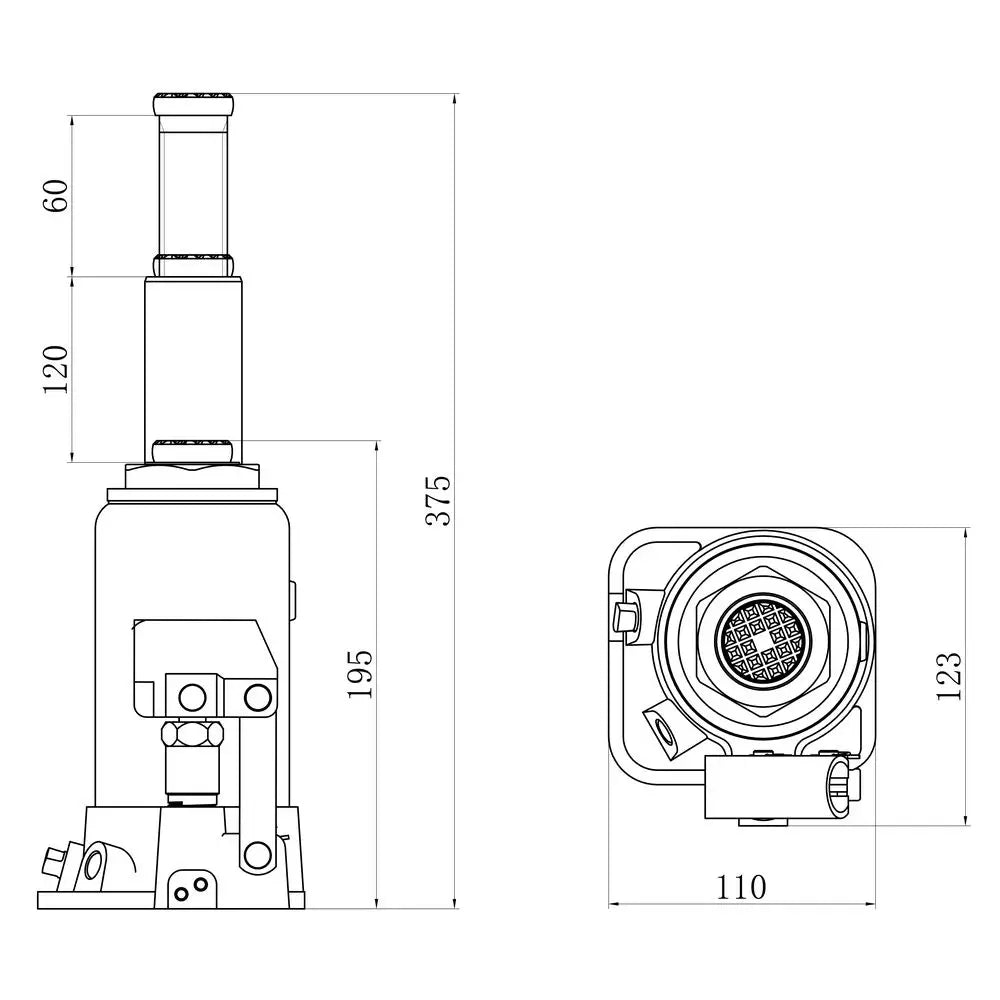 Steblasta dvigalka GSH 10T – slika 5
