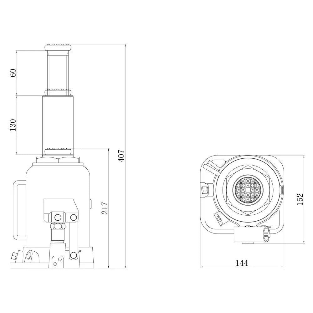 Steblasta dvigalka GSH 20T – slika 5