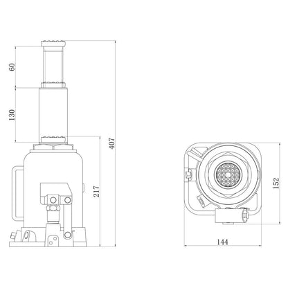 Steblasta dvigalka GSH 20T – slika 5