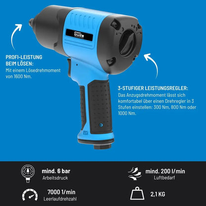 Pnevmatski udarni vijačnik Twin Hammer 1/2" – slika 6