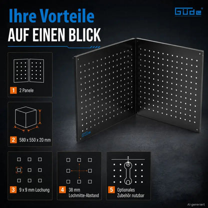 Komplet perforiranih sten GL 600E – slika 7