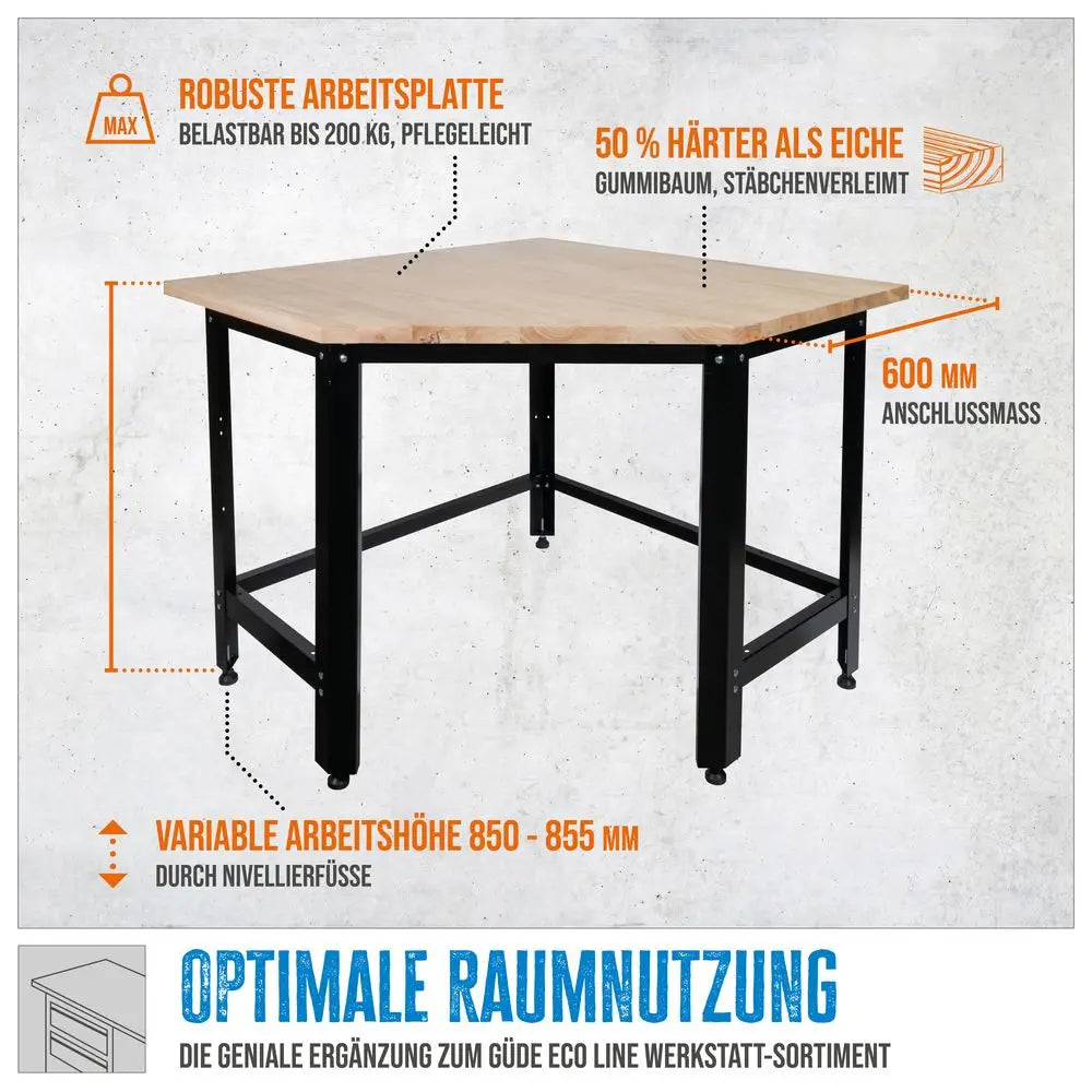 Kotni modul za delovno mizo GW 600E – slika 6