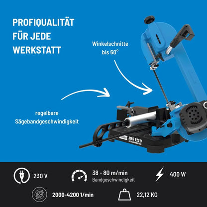 Tračna žaga za kovino MBS 125 V – slika 9
