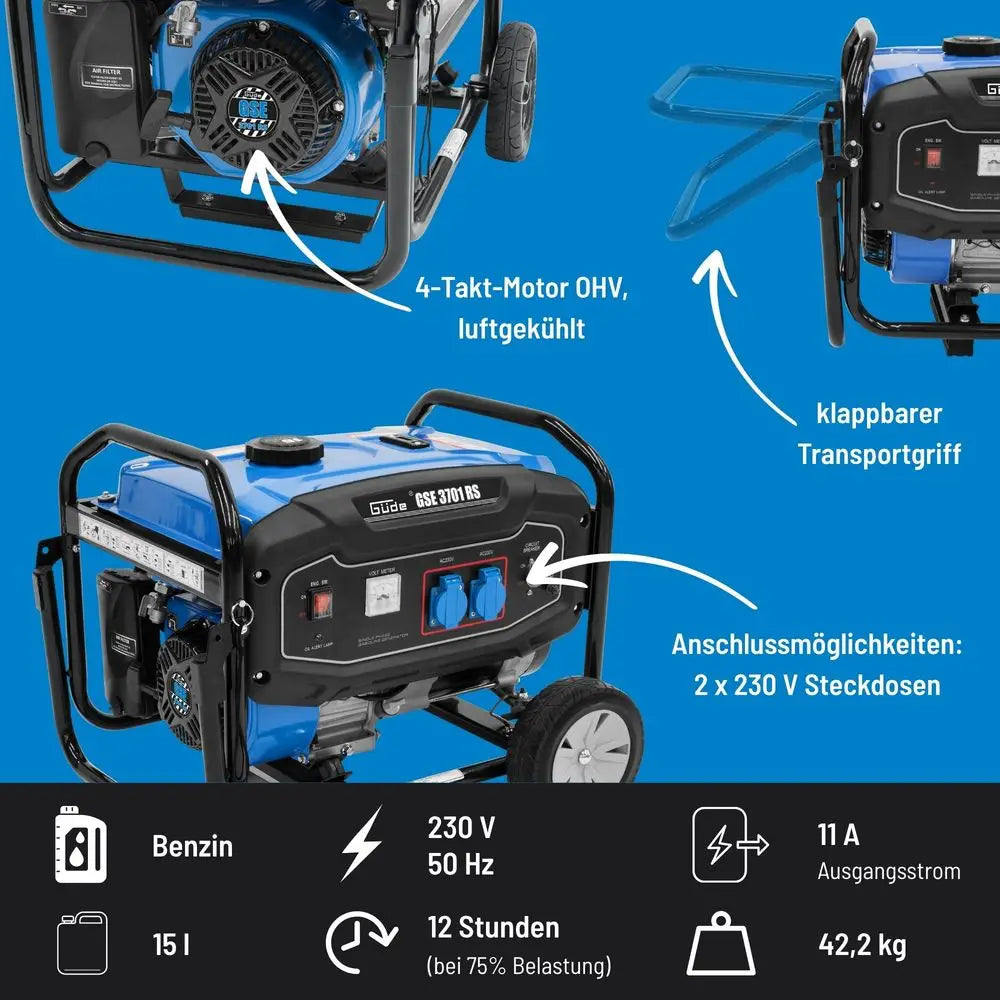 Bencinski agregat GSE 3701 RS – slika 10