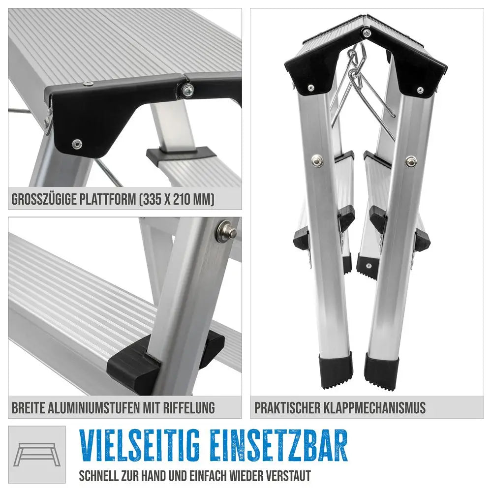 Aluminijasta stopniška lestev GAT 2S – slika 8