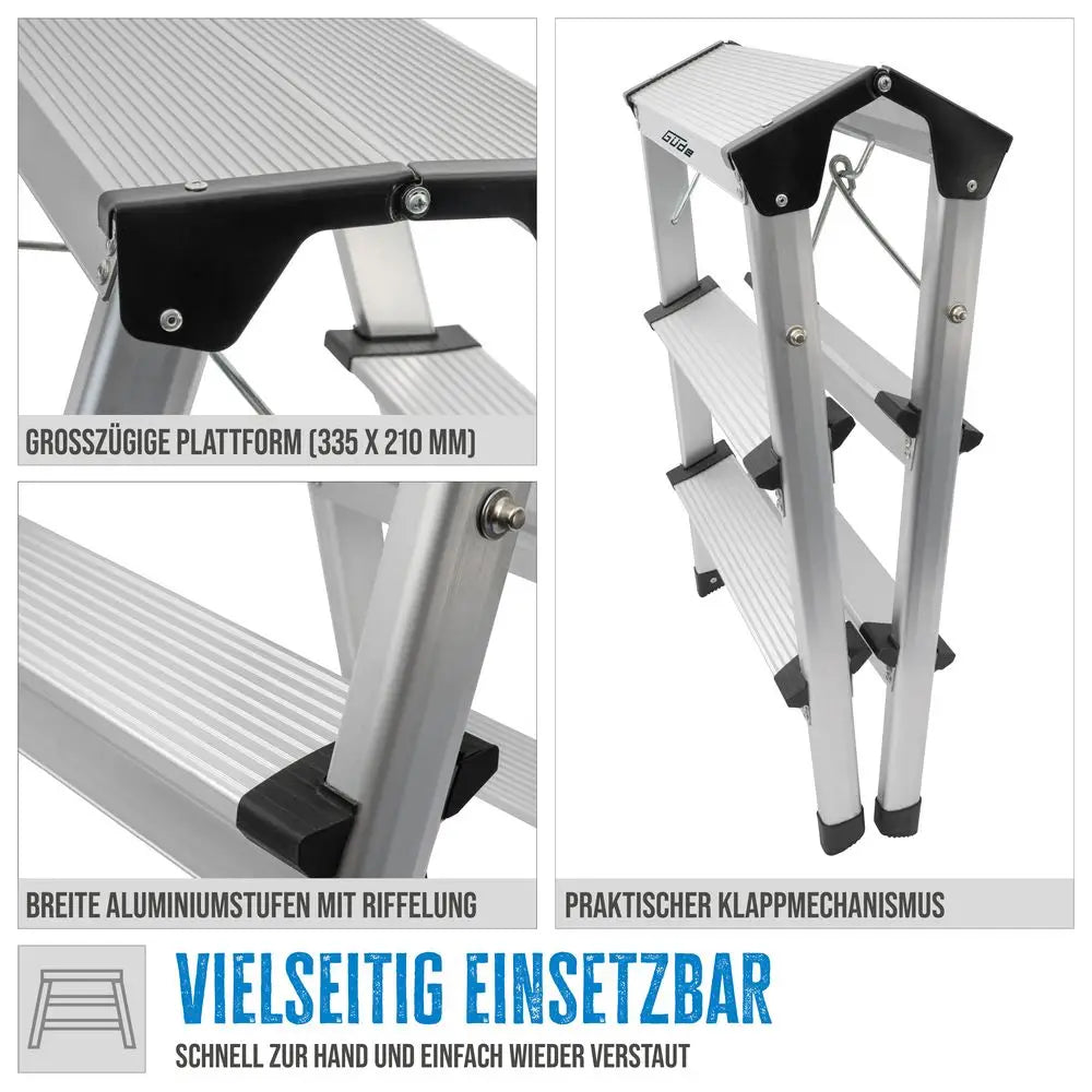 Aluminijasta stopniška lestev GAT 3S – slika 8