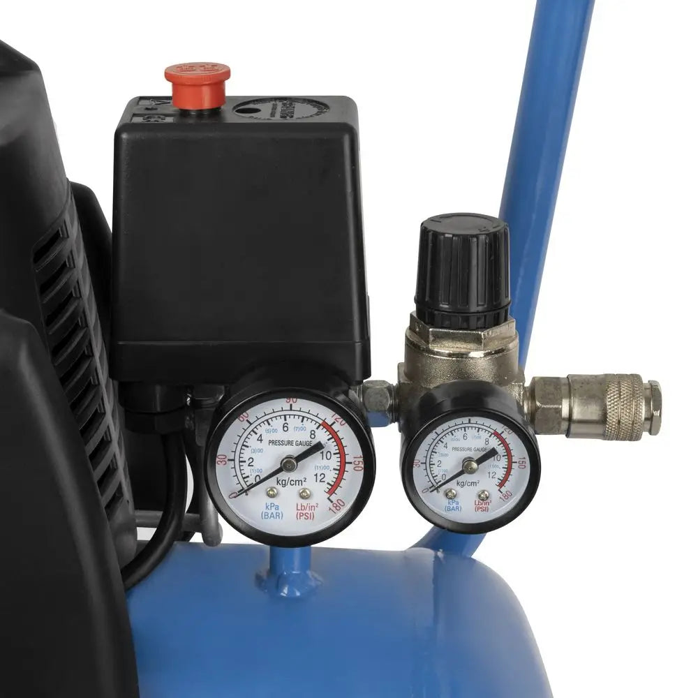 Kompresor 24 l, 8 bar, 220 l/min, brezoljni – slika 2