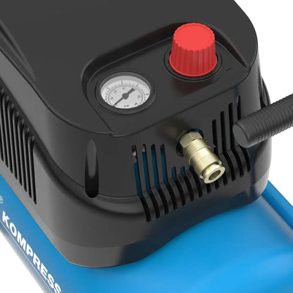 Kompresor 24 l, 8 bar, 190 l/min, brezoljni – slika 3
