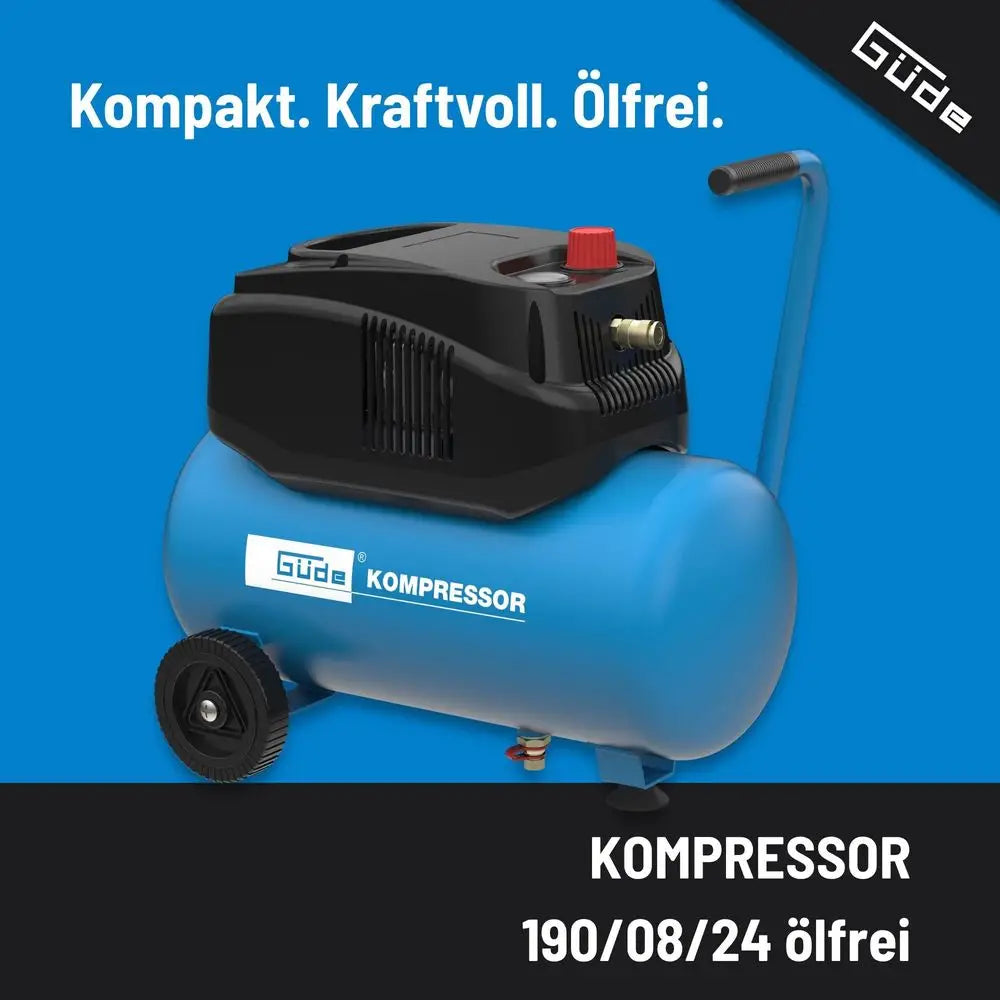 Kompresor 24 l, 8 bar, 190 l/min, brezoljni – slika 6
