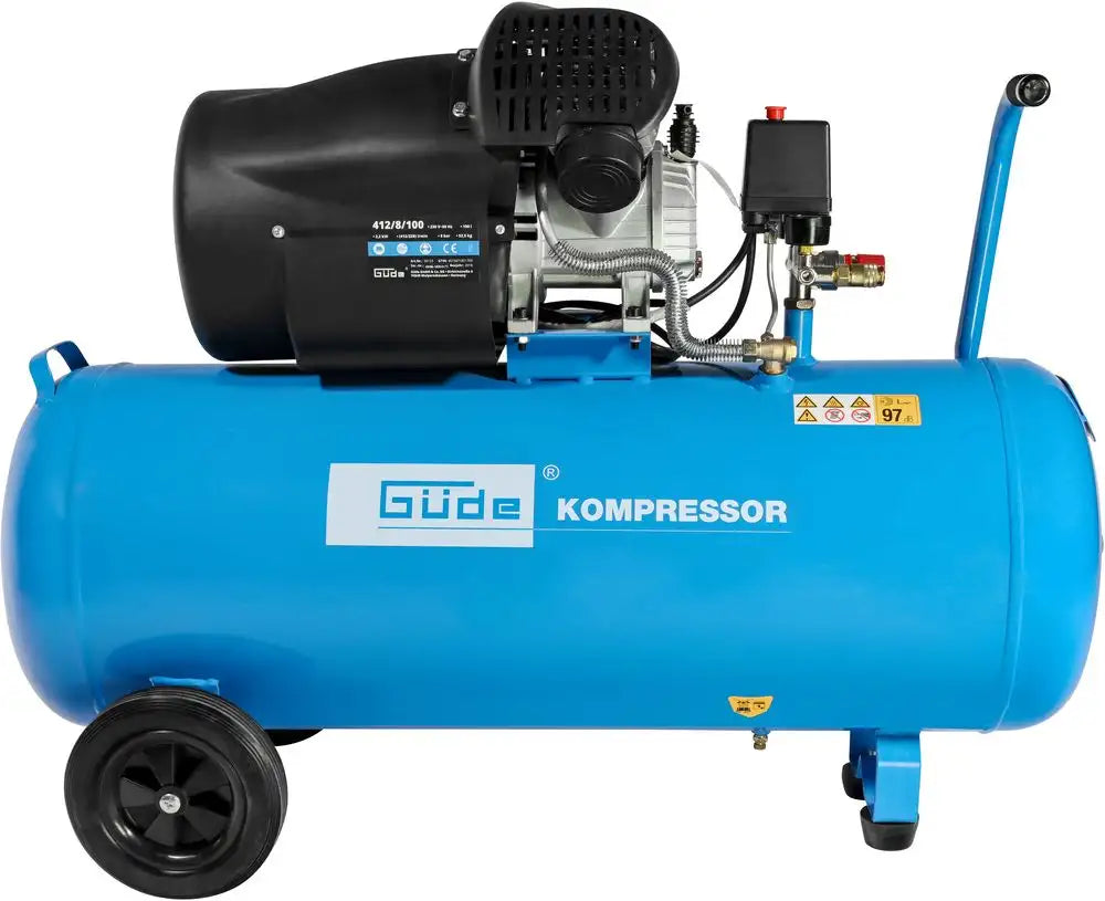 Kompresor 100 l, 8 bar, 412 l/min – slika 8