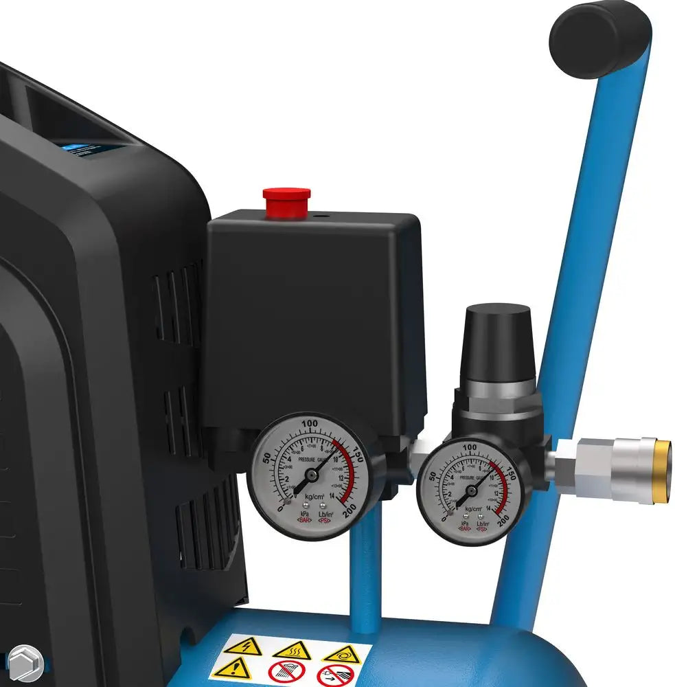 Kompresor 24 l, 8 bar, 220 l/min, 13-delni komplet – slika 5