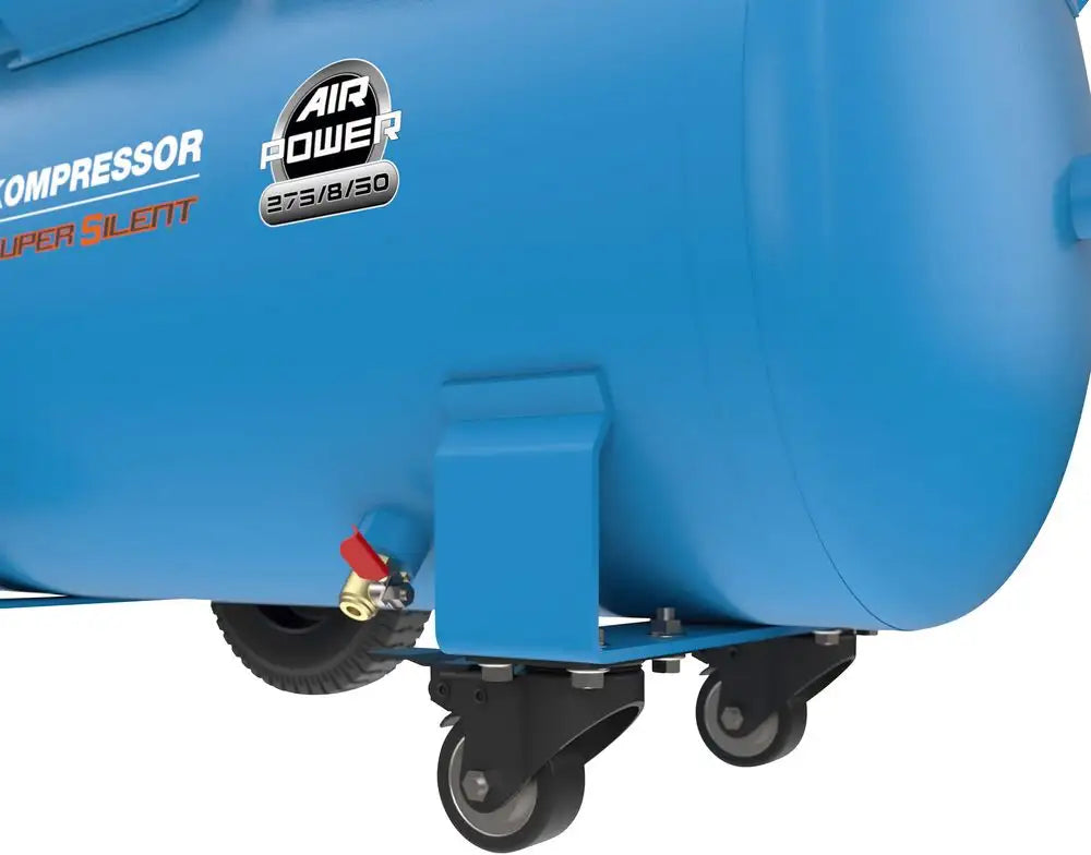 Kompresor 50 l, 8 bar, 275 l/min, tihi – slika 8