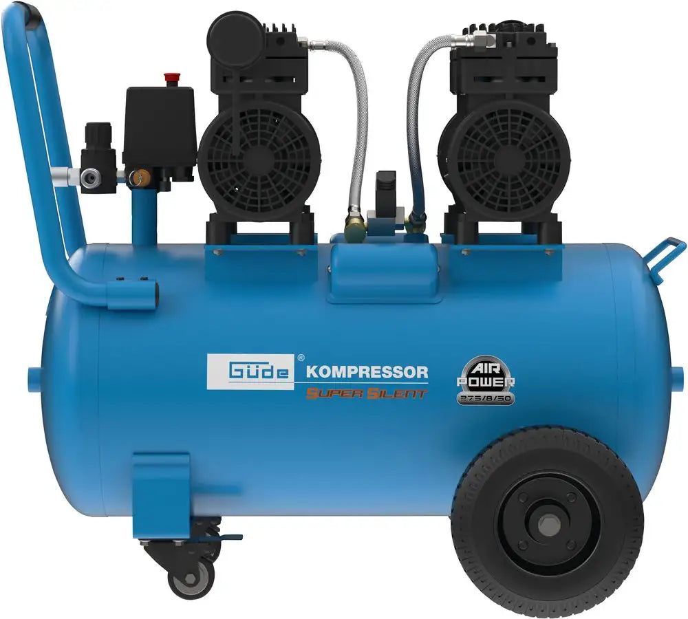 Kompresor 50 l, 8 bar, 275 l/min, tihi – slika 9