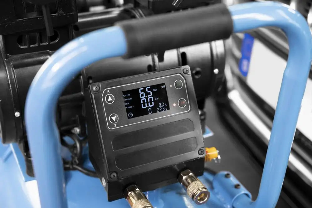 Kompresor 100 l, 8 bar, 375 l/min, tihi, 400 V – slika 2