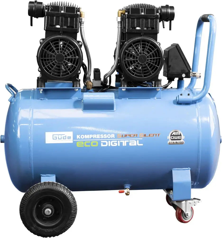 Kompresor 100 l, 8 bar, 375 l/min, tihi, 400 V – slika 4
