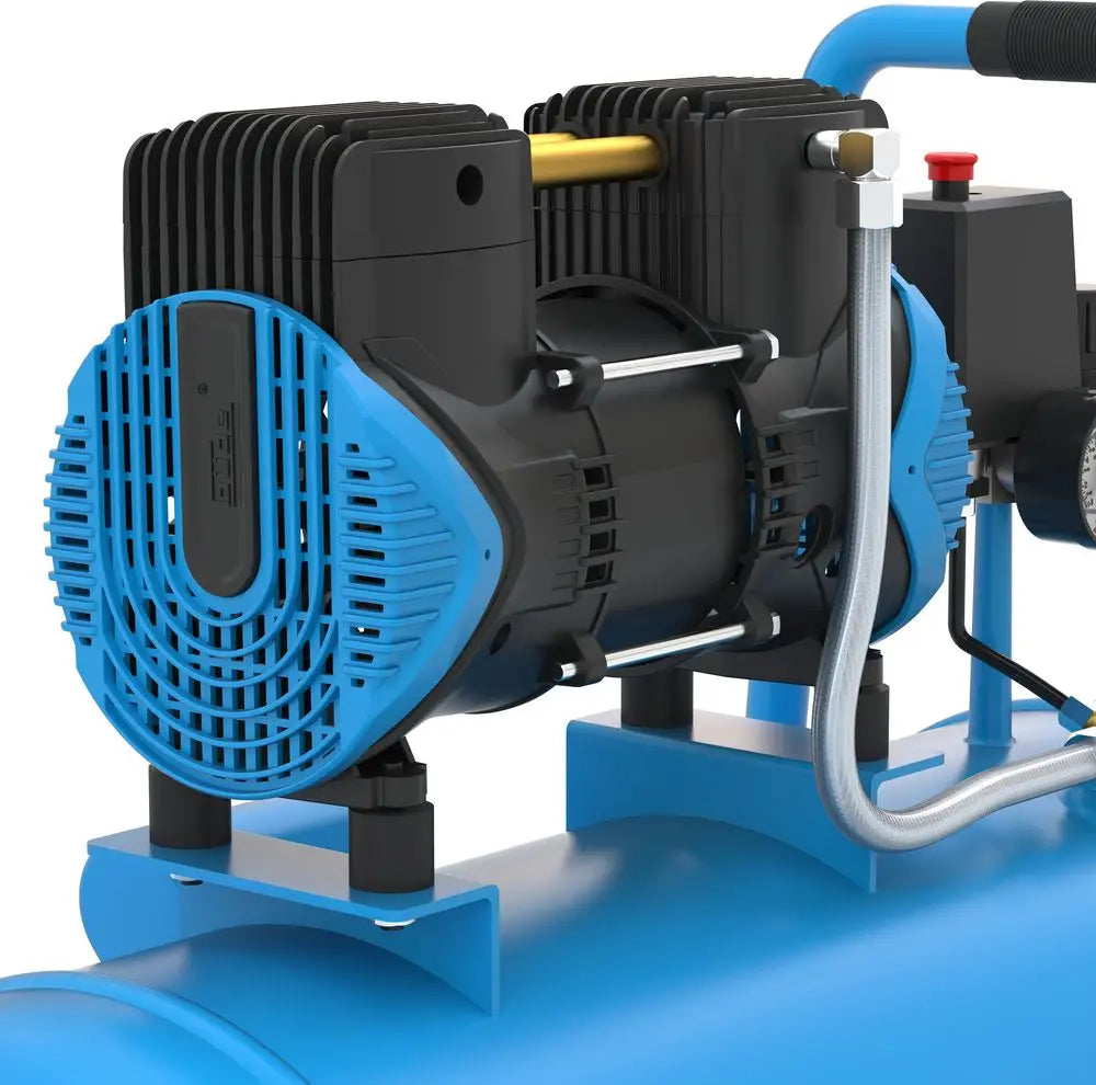 Kompresor 50 l, 8 bar, 270 l/min, tihi – slika 2