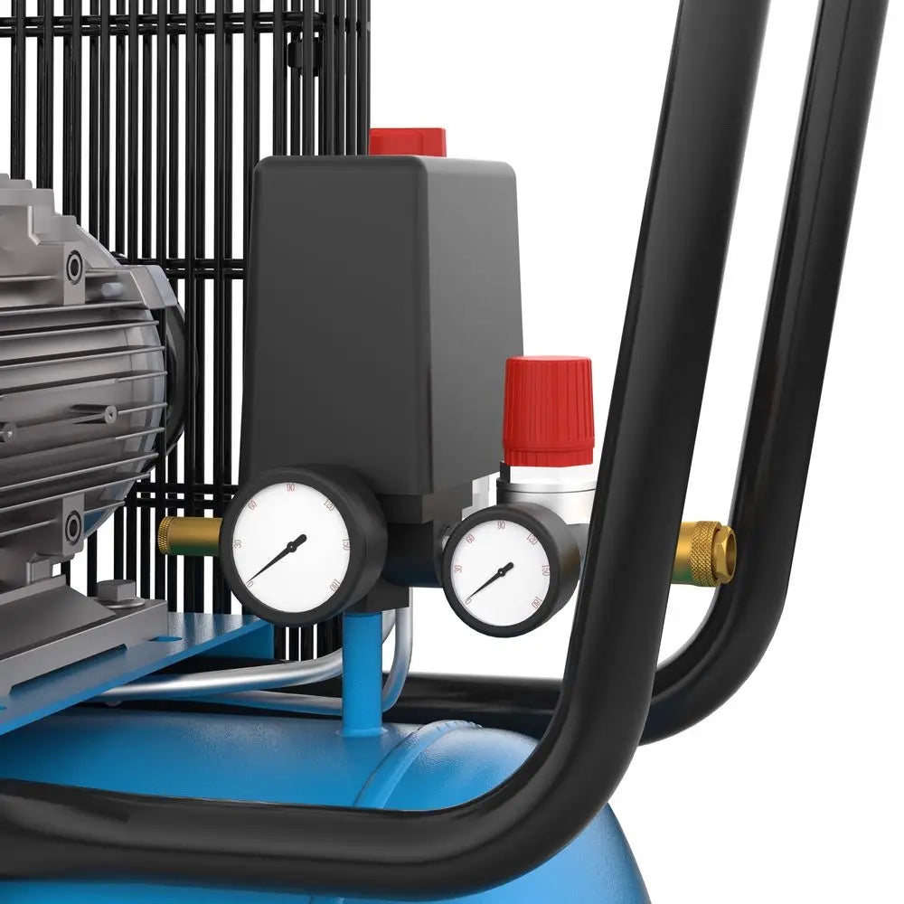 Kompresor 50 l, 10 bar, 580 l/min, 400 V – slika 7