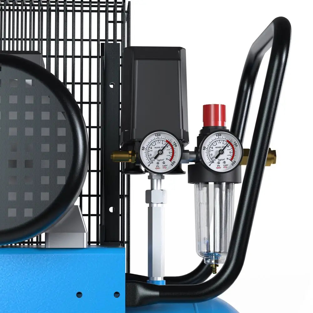 Kompresor 100 l, 10 bar, 700 l/min – slika 2