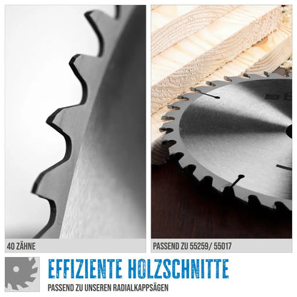 Žagin list za les HM 305x25,4x40Z – slika 4