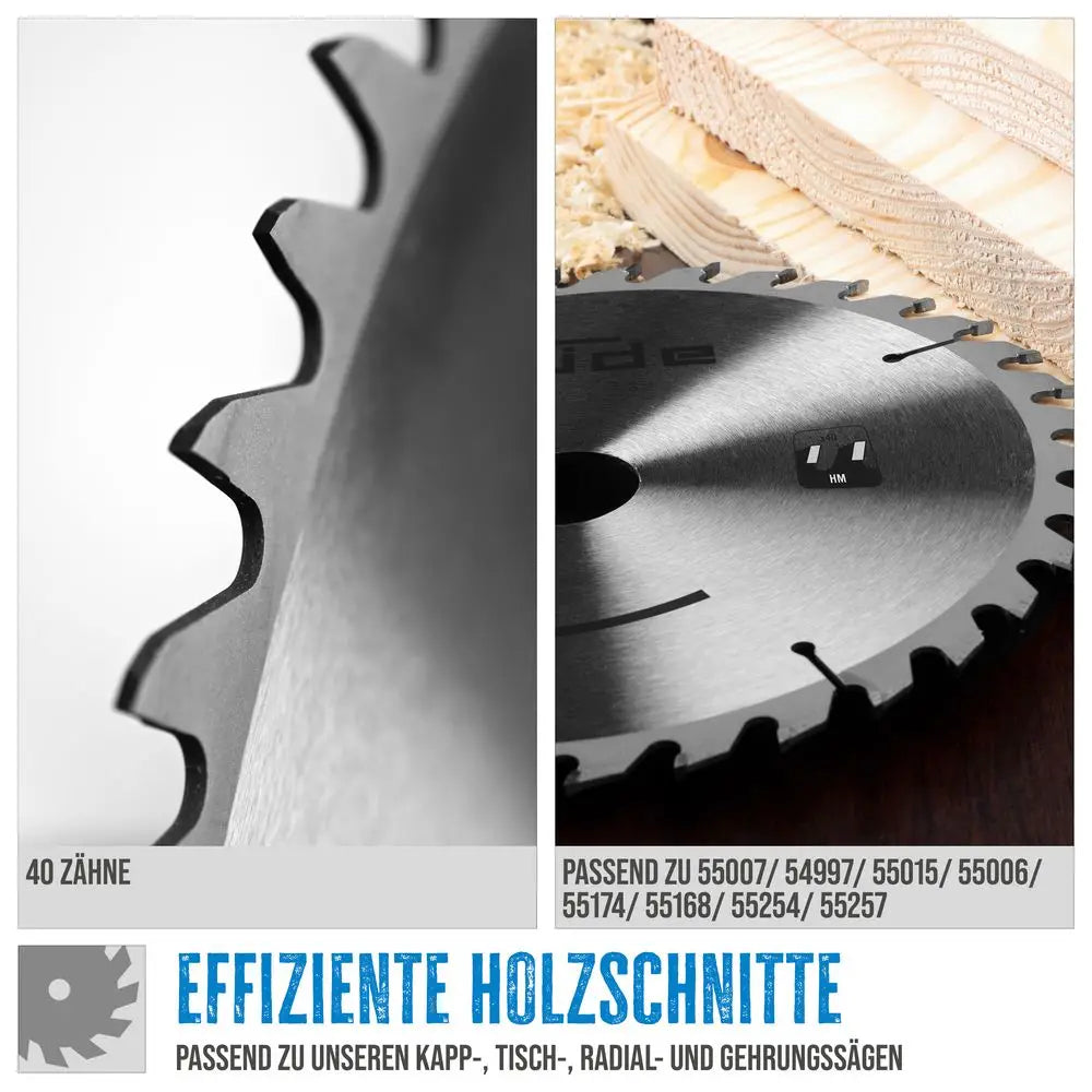 Žagin list za les HM 210x30x40Z – slika 4