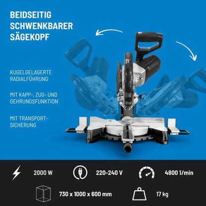 Radialna čelilna žaga GRK 2534.1 BSL – slika 7