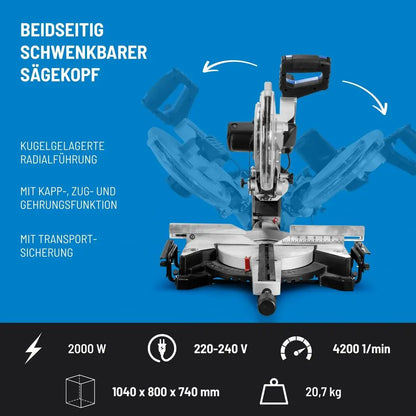 Radialna čelilna žaga GRK 3034.1 BSL – slika 7