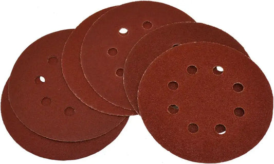 Komplet ekscentričnih brusnih plošč na ježka 125 mm, 6-delni (K100/120/180)