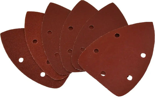 Komplet delta brusnega papirja 140x102 mm, 6-delni (K60/80/100)
