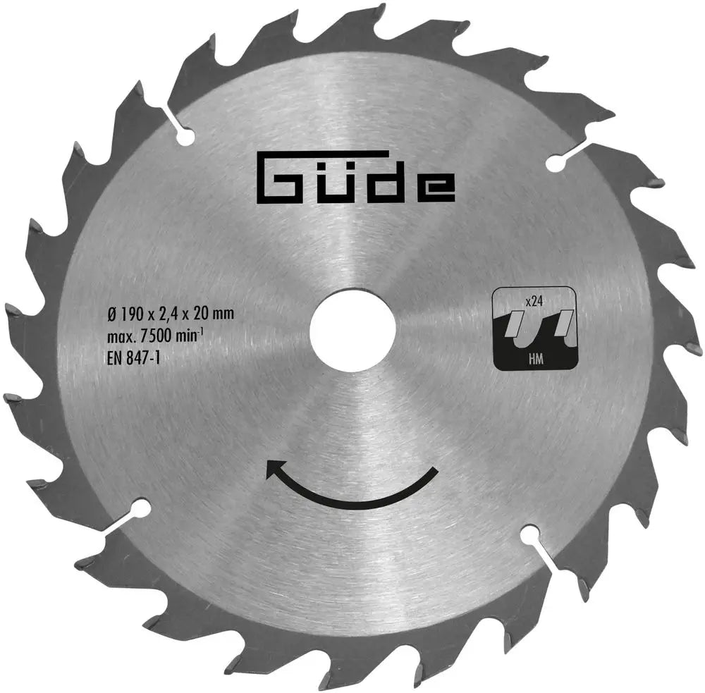 Žagin list za les HM 190x20x24Z