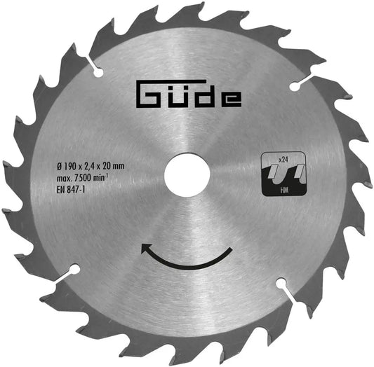 Žagin list za les HM 190x20x24Z