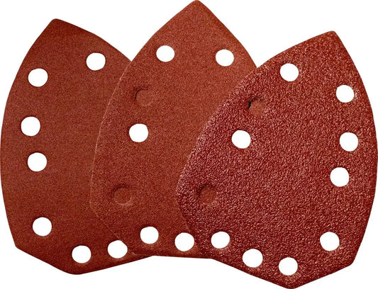 Komplet delta brusnega papirja 137x96 mm, 6-delni