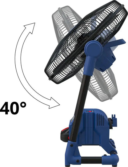 Akumulatorski ventilator 18 V, 2,0 Ah + polnilnik 0,5 A – slika 2