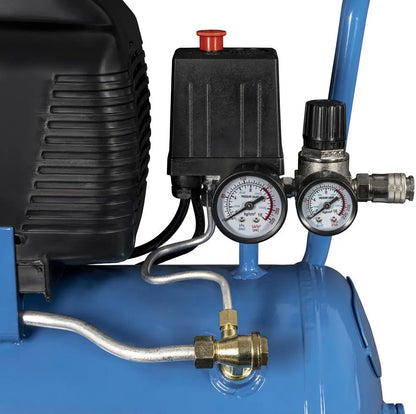 Kompresor 24 l, 10 bar, 231 l/min, 12-delni komplet – slika 2