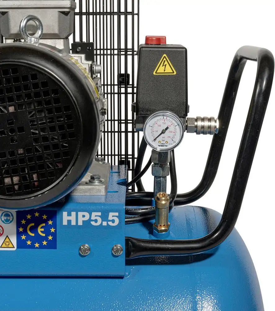 Kompresor 100 l, 10 bar, 805 l/min, PRO – slika 2