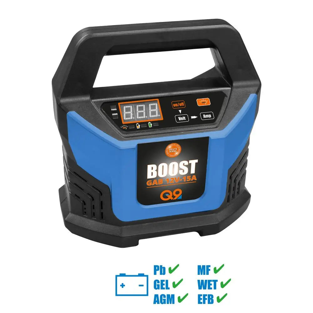 Avtomatski polnilnik GAB 12V-15A-BOOST