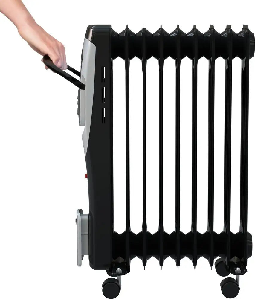 Oljni radiator 2.000 W, 9 reber, digitalni termostat – slika 2