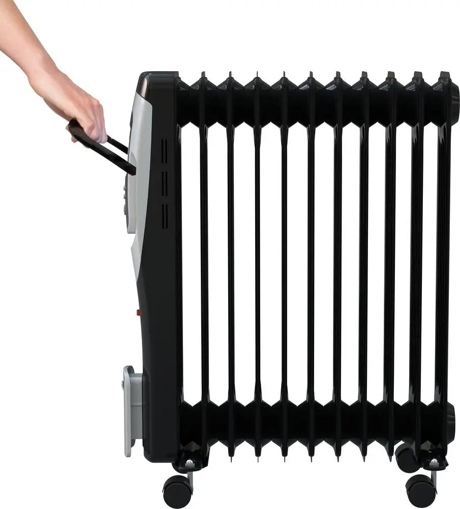 Oljni radiator 2.500 W, 11 reber, digitalni termostat – slika 2