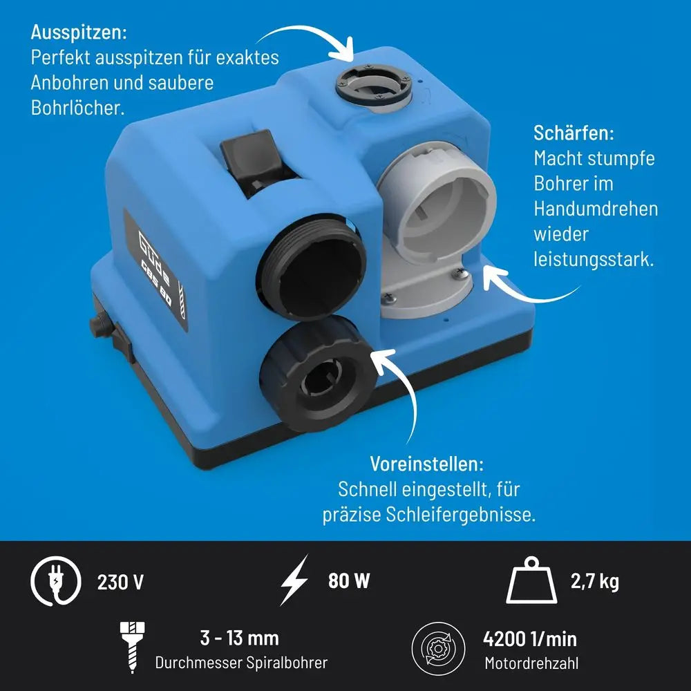 Brusilnik za svedre GBS 80 – slika 7