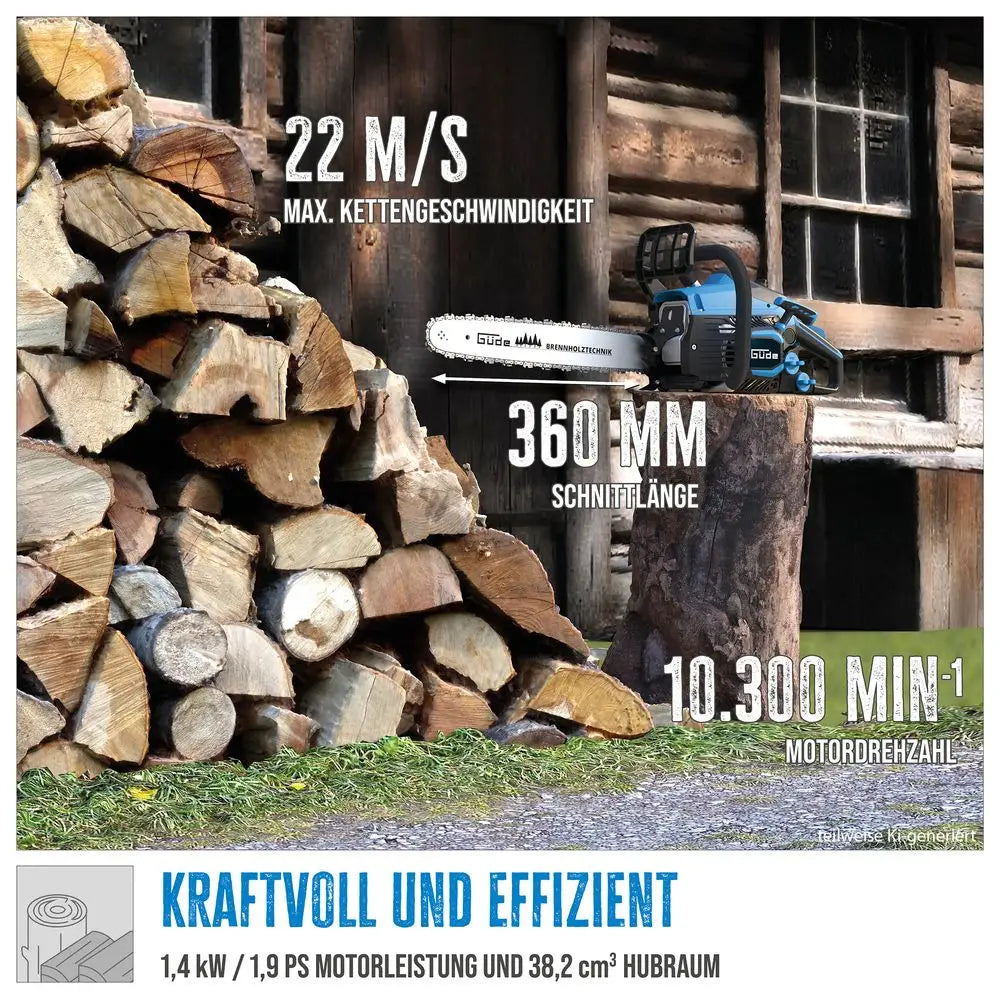 Bencinska verižna žaga KS 400-38 – slika 10