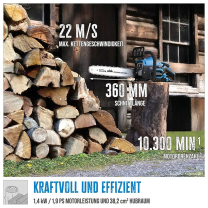 Bencinska verižna žaga KS 400-38 – slika 10