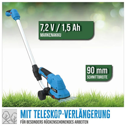 Akumulatorski komplet za nego vrta GPS 7.2V-1.5 Li-Ion s teleskopom – slika 7